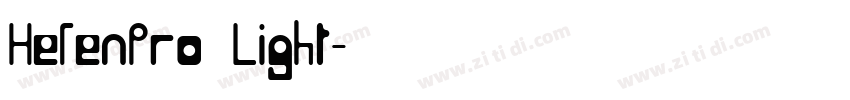 HelenPro Light字体转换